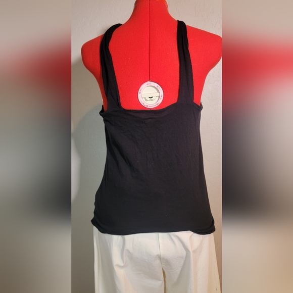 🍉Summer Sale🍉Armani Exchange Black Neck Halter with Bow accent, Size L - Picture 4 of 6